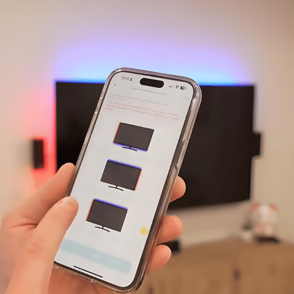 מערכת תאורה אחורית לטלויזיה