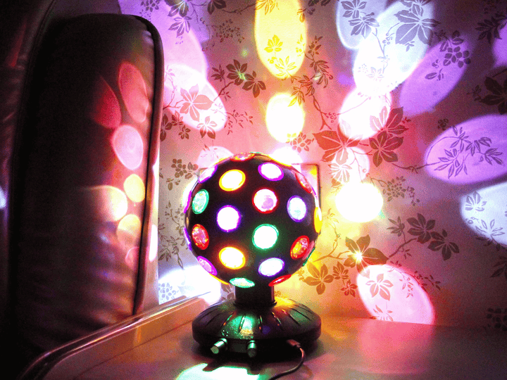 כדור LED מסתובב