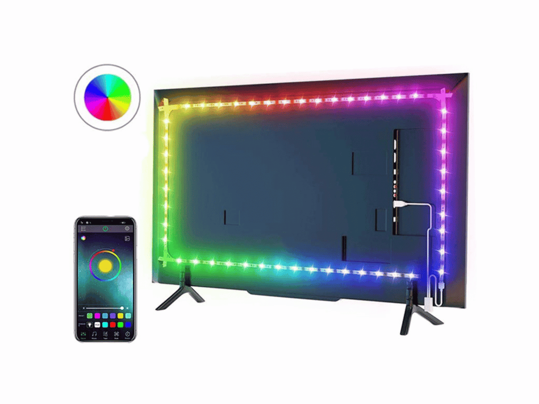 מערכת תאורה אחורית לטלויזיה