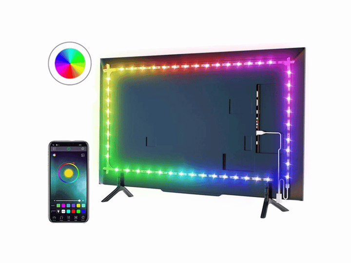 מערכת תאורה אחורית לטלויזיה