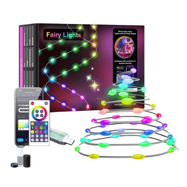 שרשרת לדים RGB חכמה