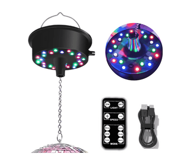 מנוע מסתובב לכדור מראות LED