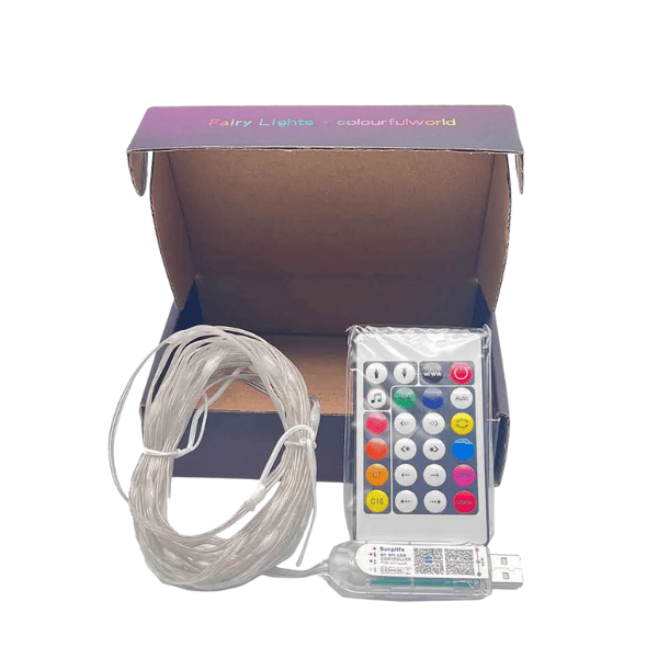 שרשרת לדים RGB חכמה