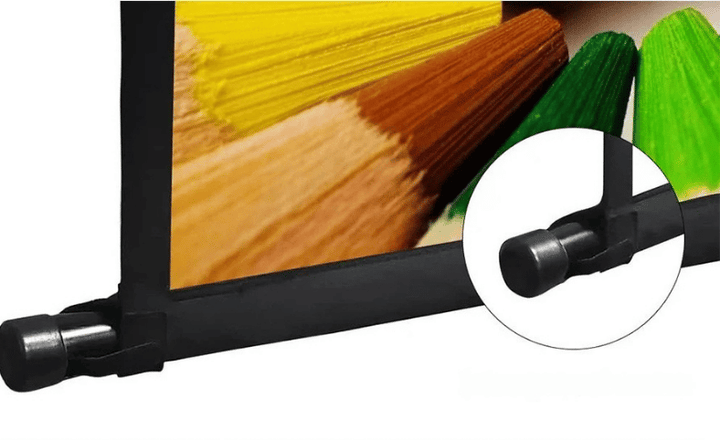 מסך הקרנה עם חצובה 3 רגליים