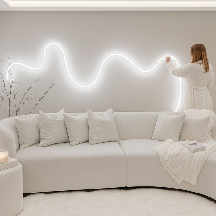 סרט לד ניאון RGB איכותי 5 מטר