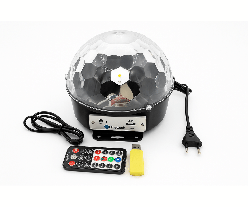 LED Magic Ball - רמקול מאיר