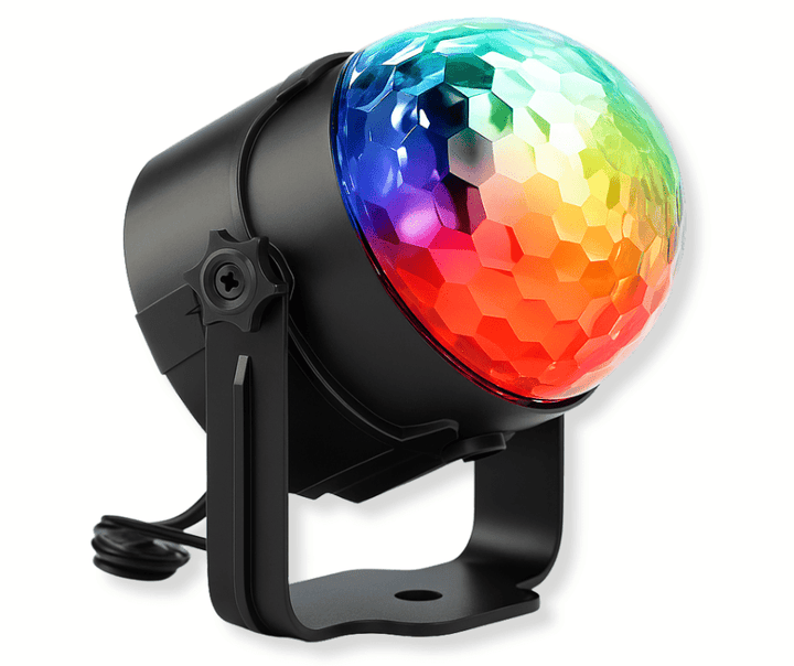 כדור קומפקטי מאיר עם שלט