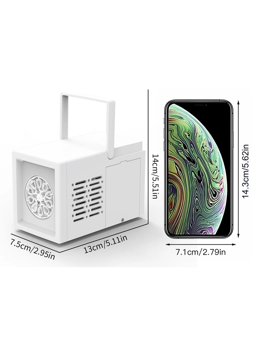 מכונת בועות ידנית לילדים