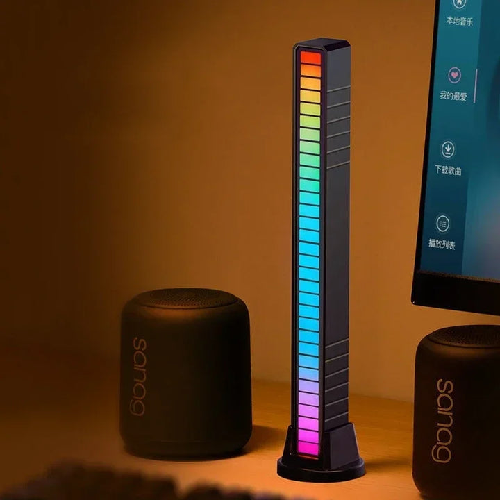 זוג בלוקי תאורת RGB חכמים עם שליטה באפליקציה