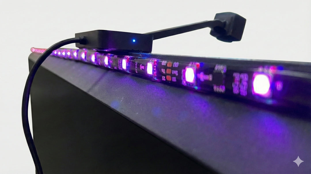 מערכת תאורה אחורית לטלויזיה