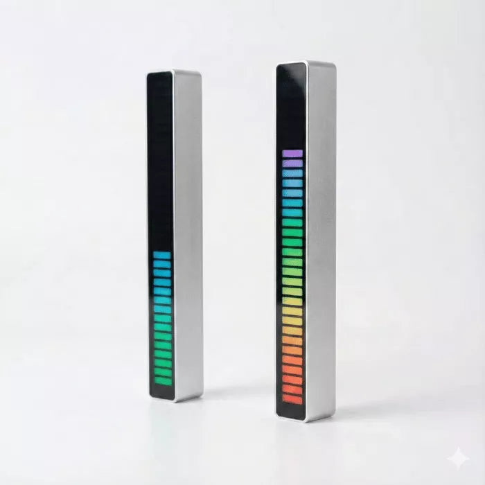 זוג בלוקי תאורת RGB חכמים עם שליטה באפליקציה